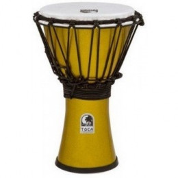 Toca TFCDJ-7MY Freestyle Metallic Yellow 12 1/2" х 7" Джембе