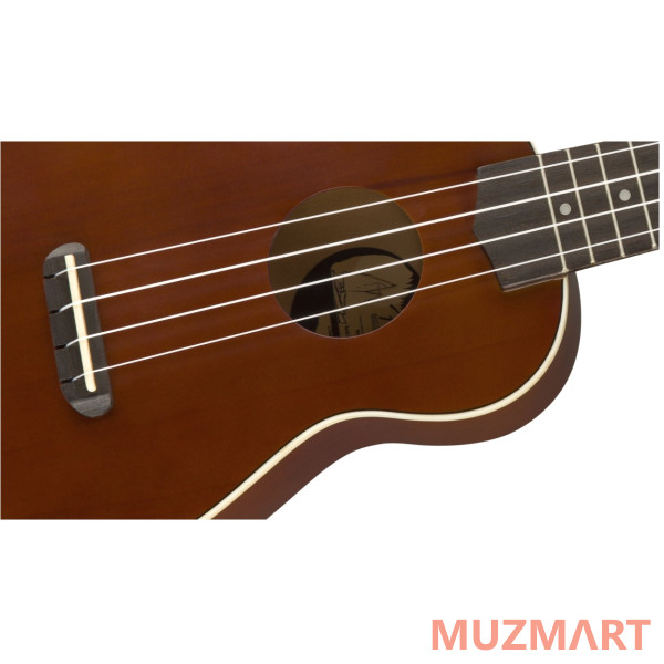 Fender Seaside Soprano Uke Pack, Nat Укулеле сопрано в комплекте