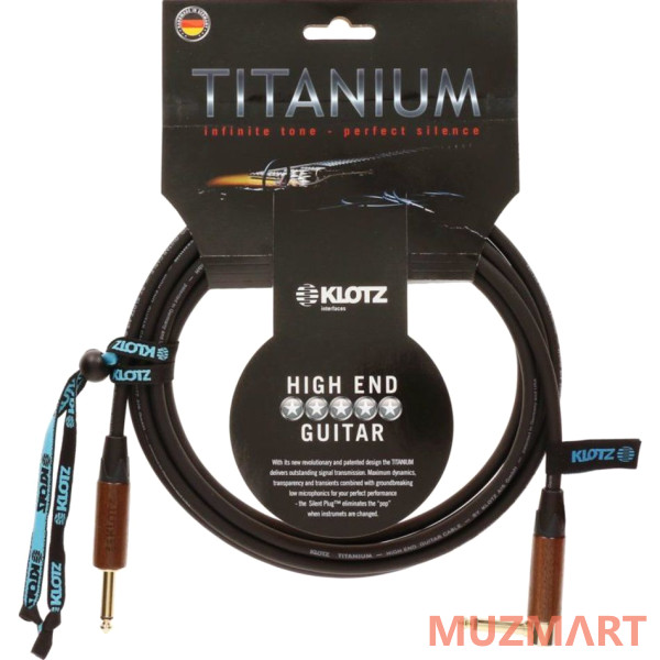 Klotz TIW0450PR Кабель для гитары, 4,5 м