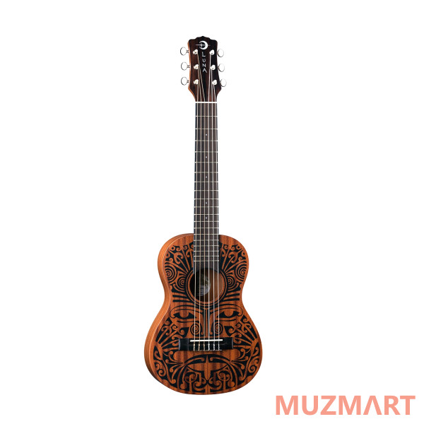 Luna UKE TRIBAL 6 Укулеле баритон
