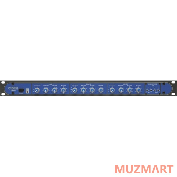 Cloud Electronics CLOUD CX263 3-х зонный рэковый микшер