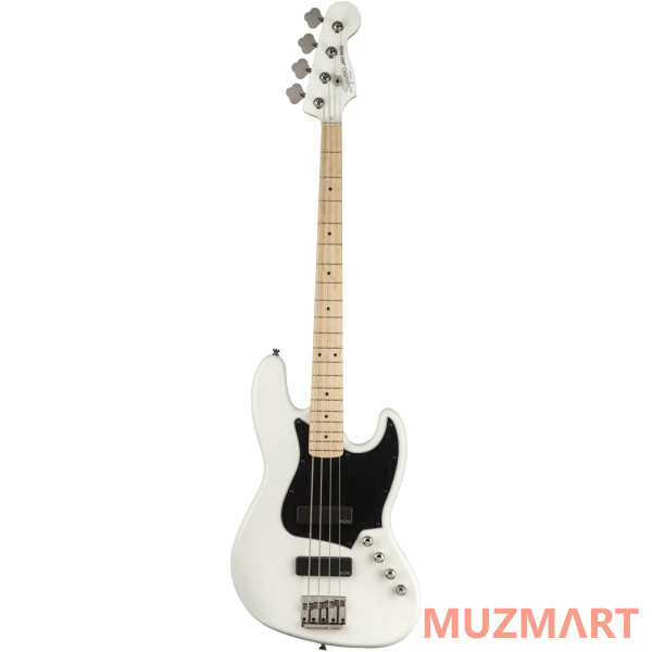Fender SQUIER Squier Contemporary Active Jazz Bass® HH, Maple Fingerboard, Flat Black Бас гитара
