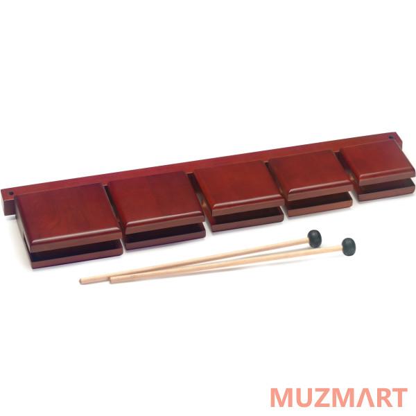 Stagg WB-SET 5B набор перкуссии, вудблок+чехол+стойка