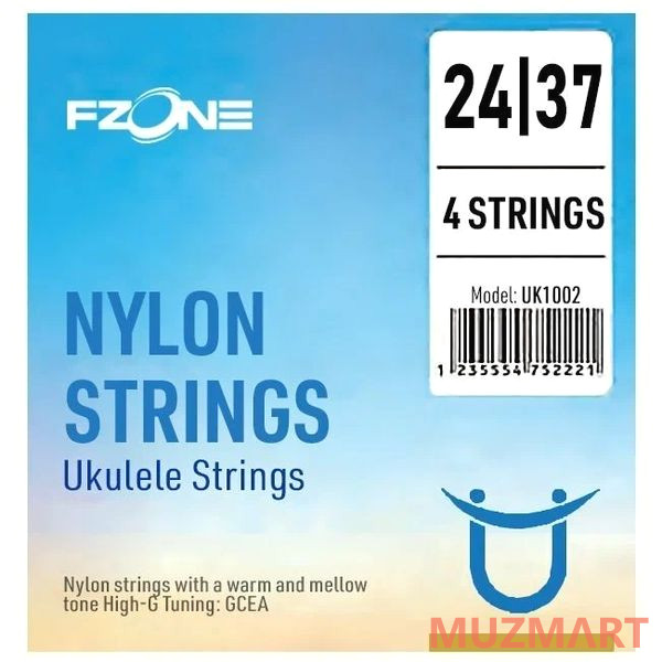 Fzone UK1002 Струны для укулеле сопрано