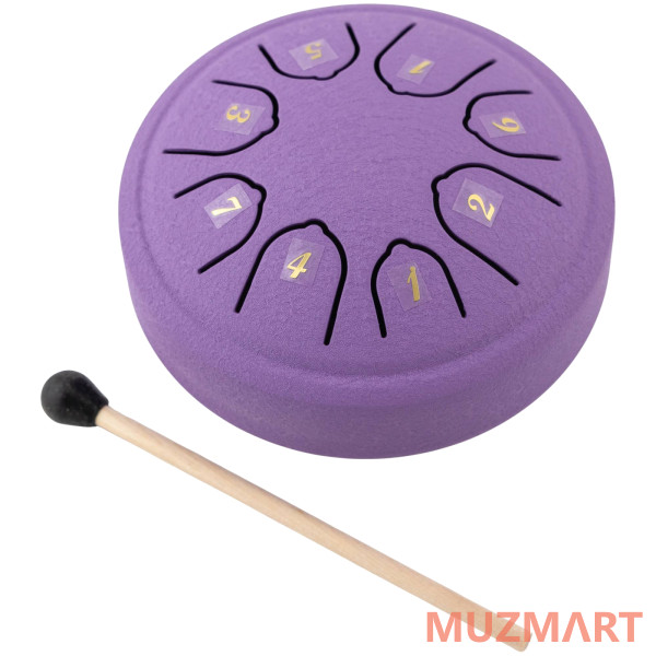 BEE DF1113 PURPLE Барабан язычковый Глюкофон