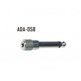 Stands&Cables ADA058 Переходник моно мини джек мама 3,5 мм -> моно джек папа 6,3 мм