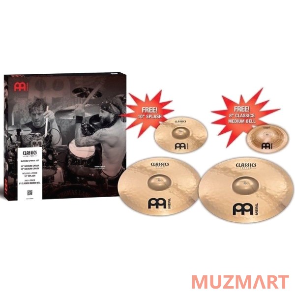 Meinl CC68+10S+C8BM Набор тарелок