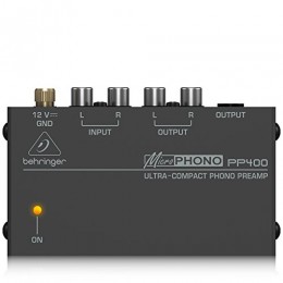 Behringer PP400 Предусилитель-корректор для проигрывателей виниловых дисков