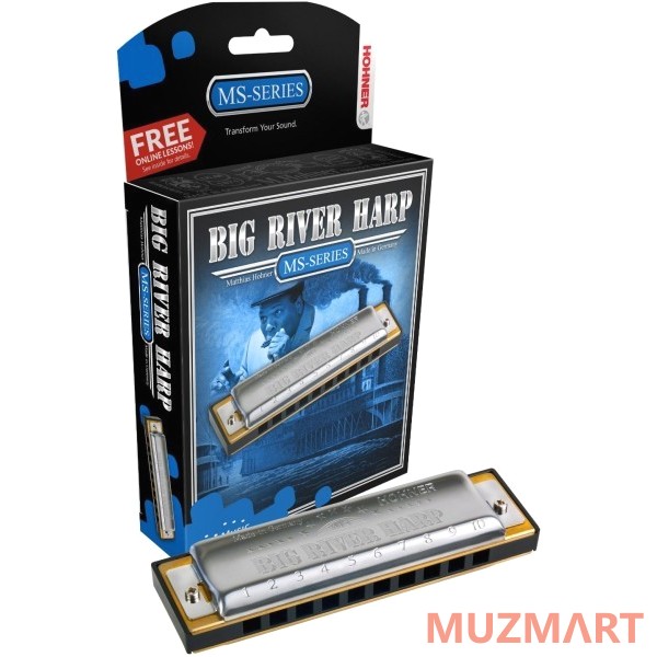 Hohner Big river harp 590/20 Eb (M590046X) Диатоническая губная гармоника