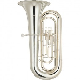 Yamaha YBB-201MS Туба Си бемоль маршевая конвертируемая, серебряное покрытие