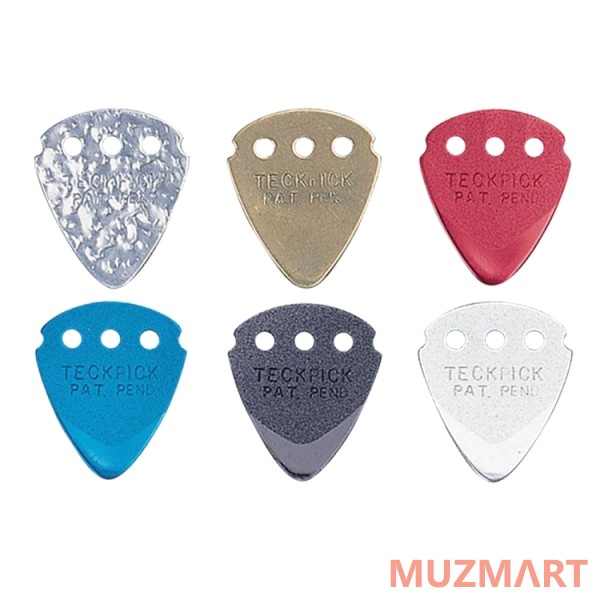 Dunlop 4670 Teckpick Anodized Aluminum Plectra Набор медиаторов