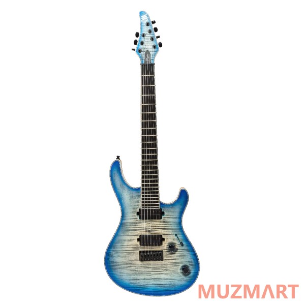 Mayones Regius 7 T-JNS-BLK-3BLUB-M Электрогитара с кейсом