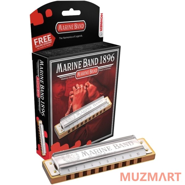 Hohner Marine Band 1896/20 G High Губная гармоника диатоническая