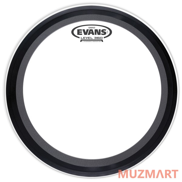 Evans BD24GMAD 24" EMAD+G Bass head Пластик для бас-барабана 24"