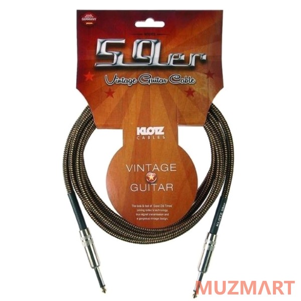 Klotz VIN-0600 59er готовый инструментальный кабель